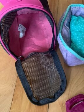 American Girl Pet Carrier and Bowl
